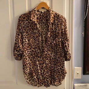 Cloth and stone button down shirt